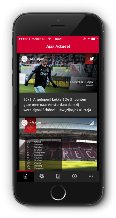 Ajax - app front